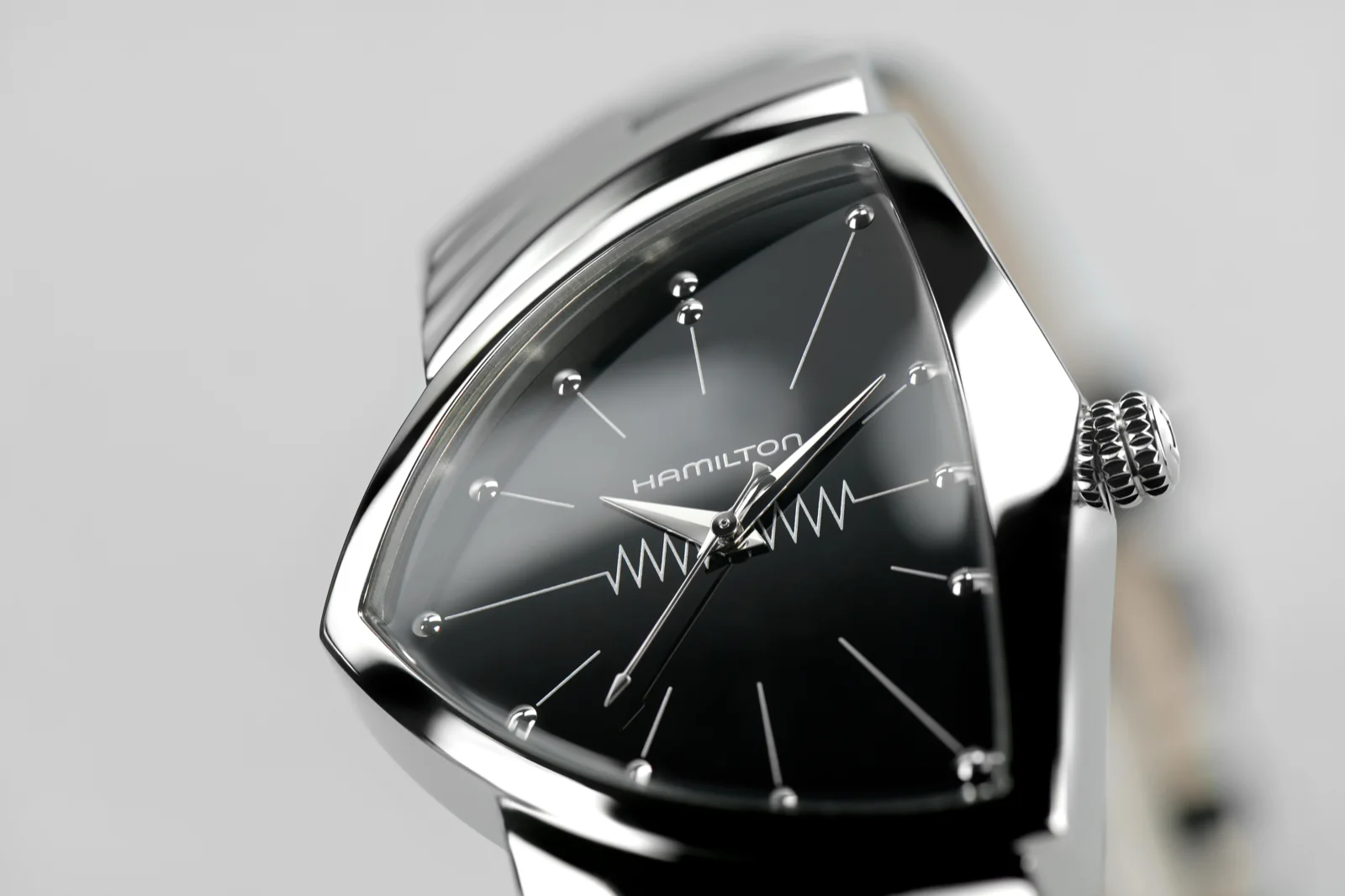 Hamilton Ventura Quartz 50mm Black - Image 6