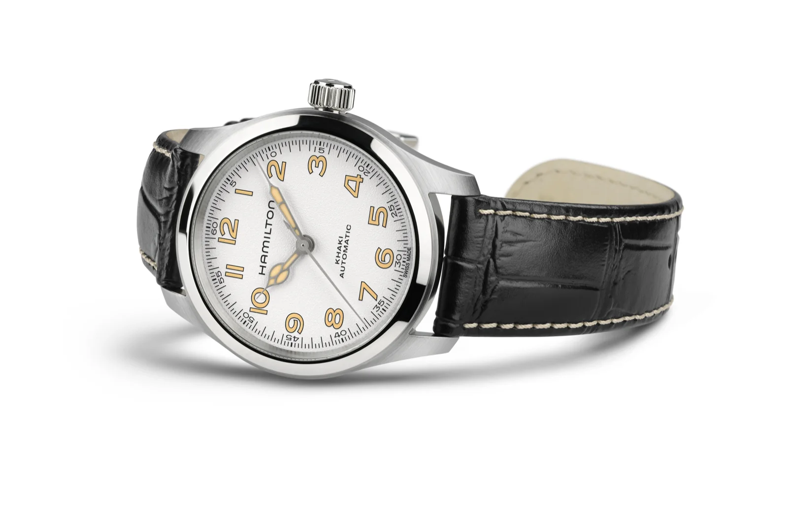 Hamilton Khaki Field Auto 38mm White - Image 3