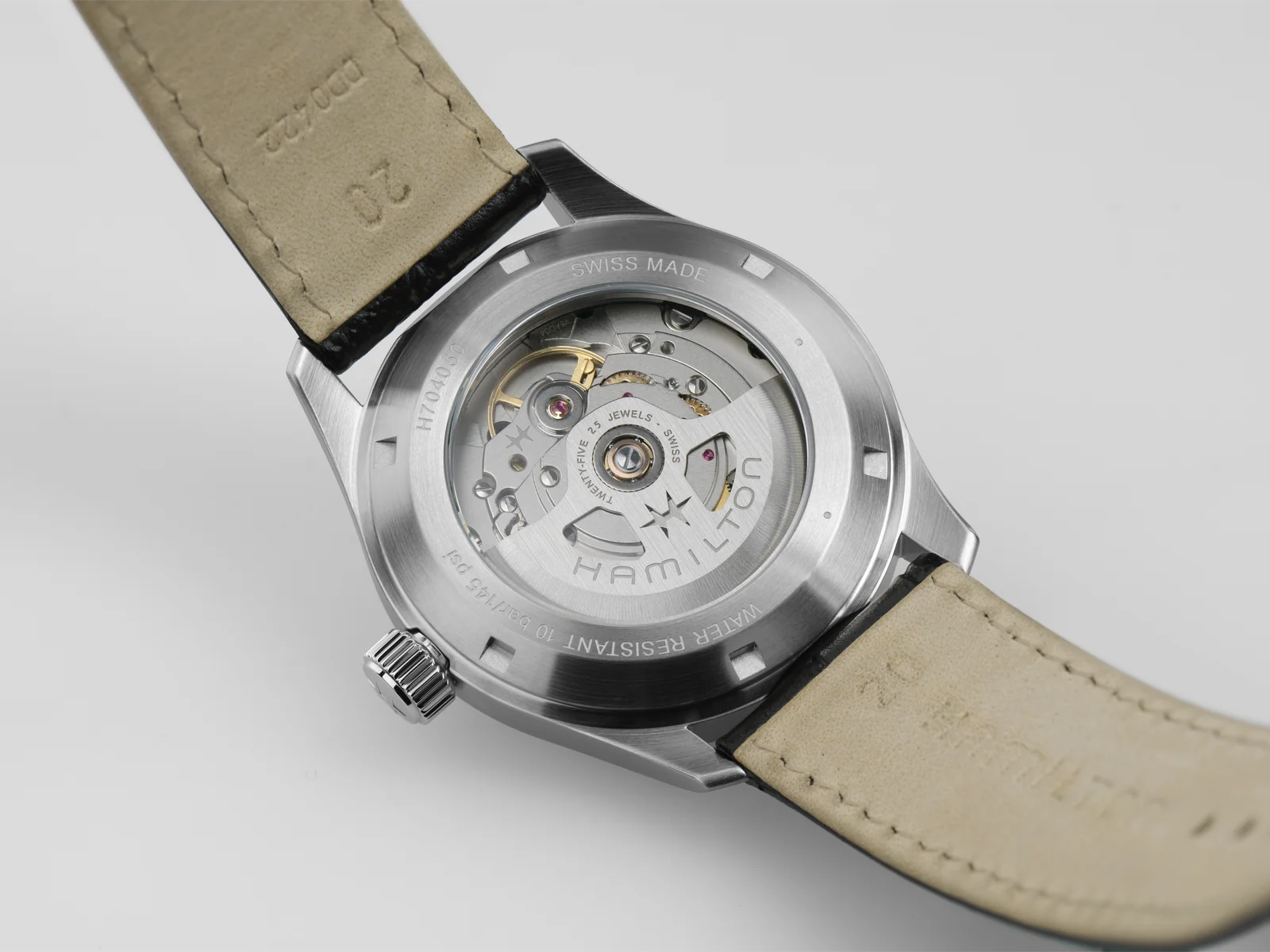 Hamilton Khaki Field Auto 38mm White - Image 5