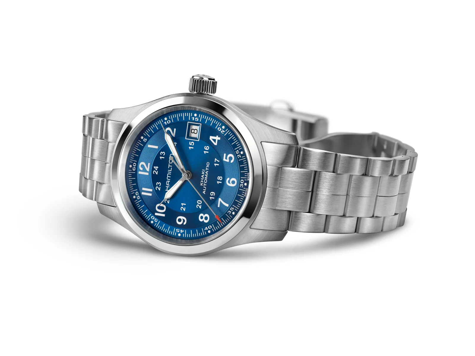 Hamilton Khaki Field Auto 38mm Blue - Image 3
