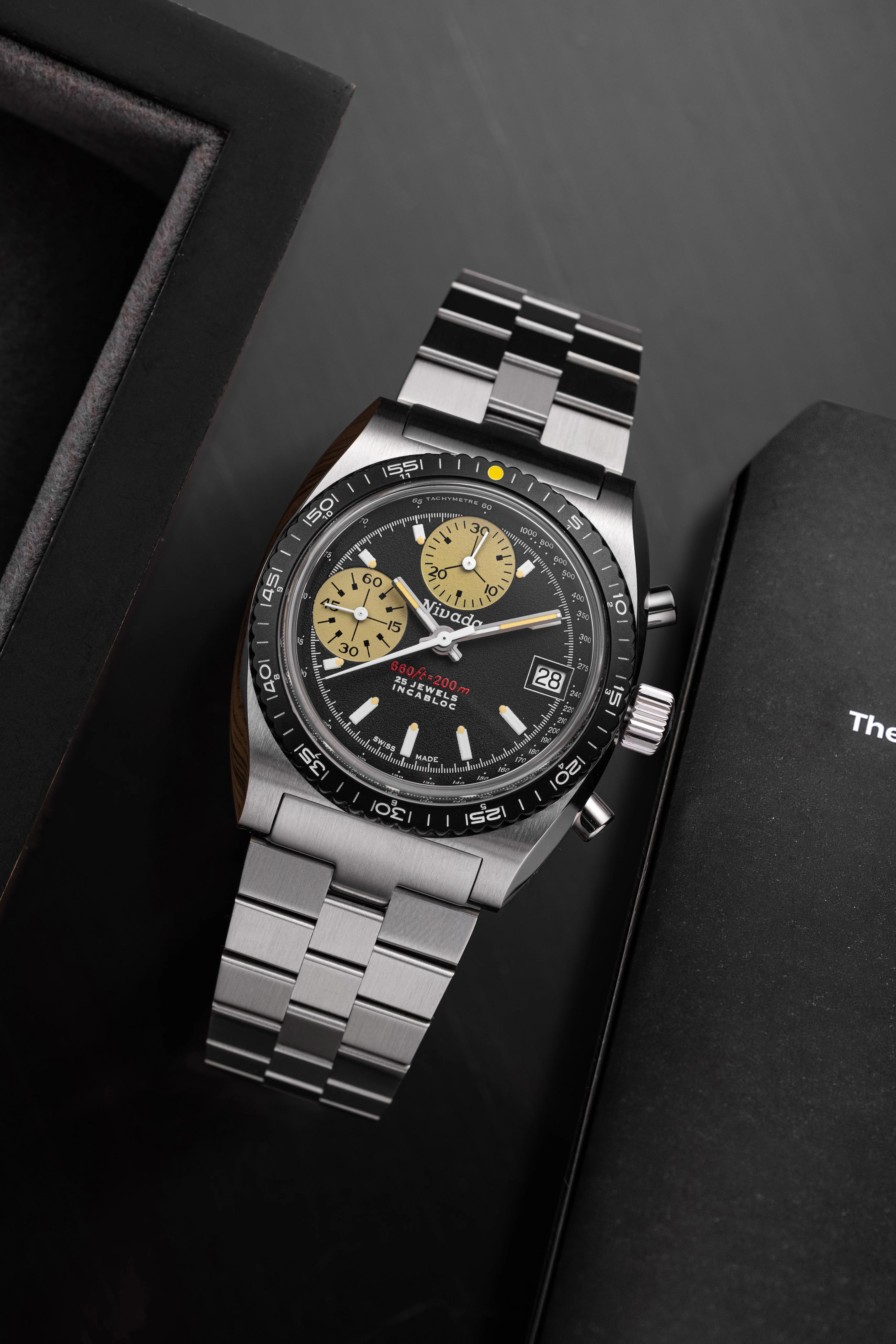 Nivada Grenchen Chronosport Yellow - Image 13