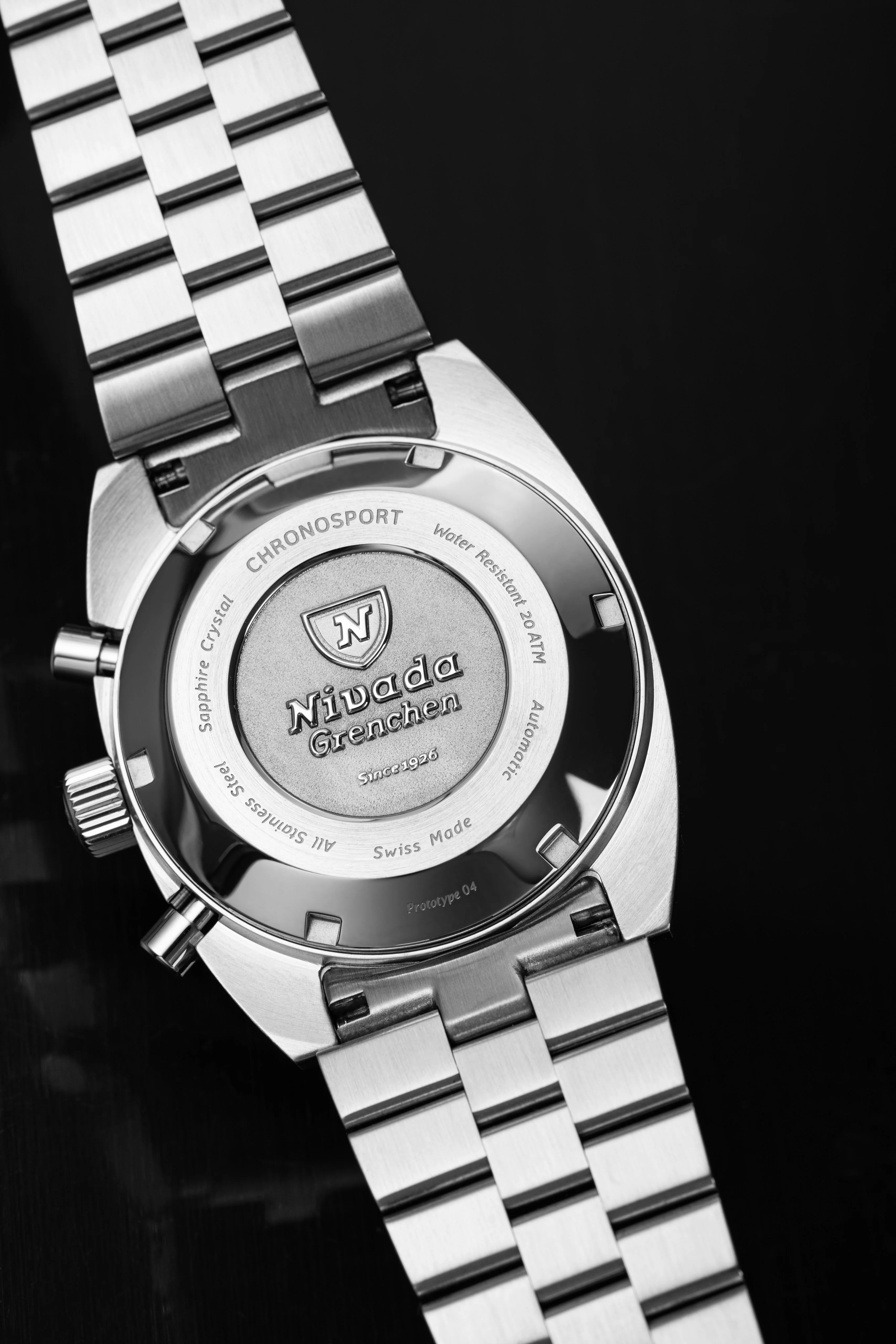 Nivada Grenchen Chronosport Yellow - Image 6
