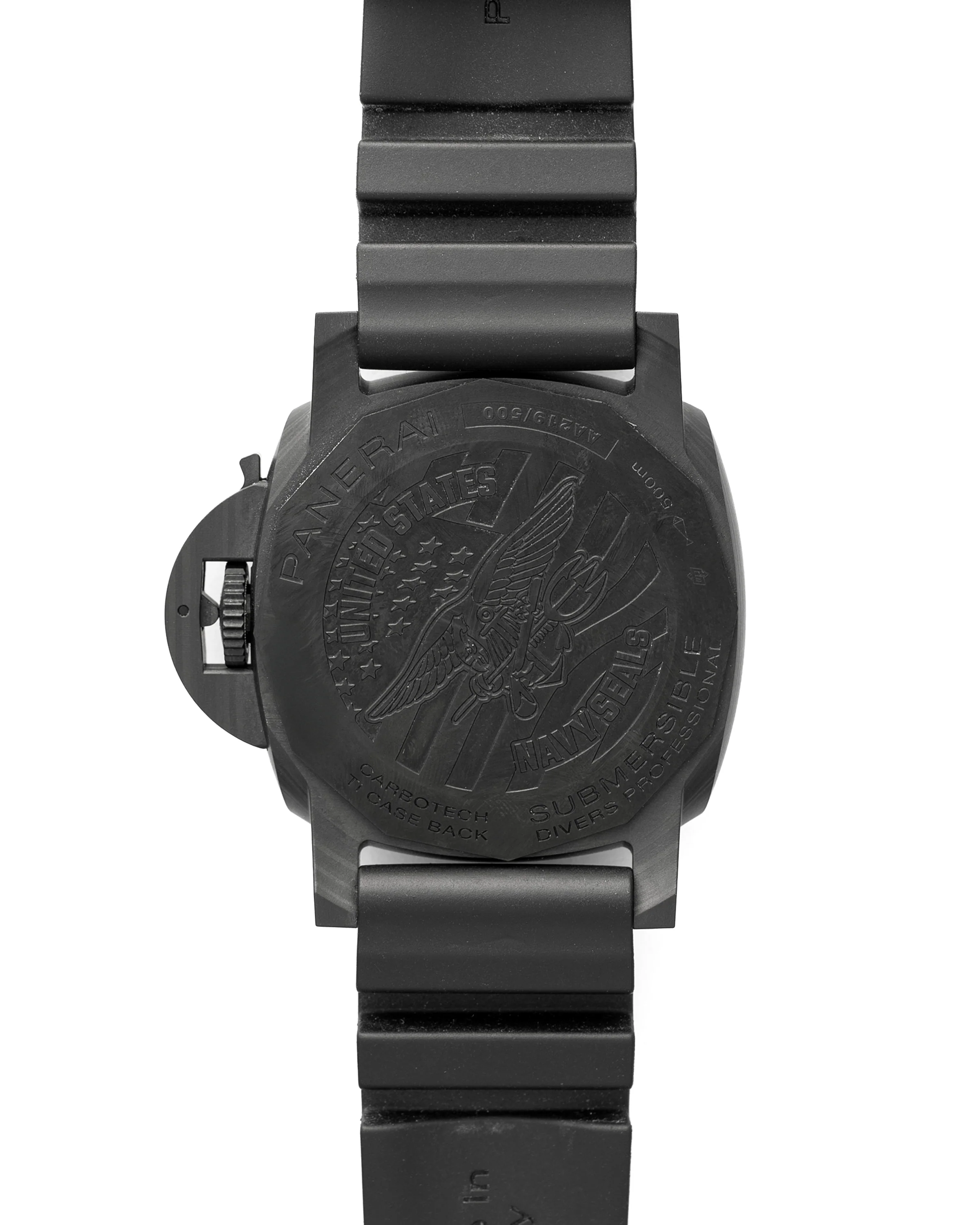 Panerai Submersible QuarantaQuattro GMT Navy SEALs Carbotech™ PAM01513 - Image 3