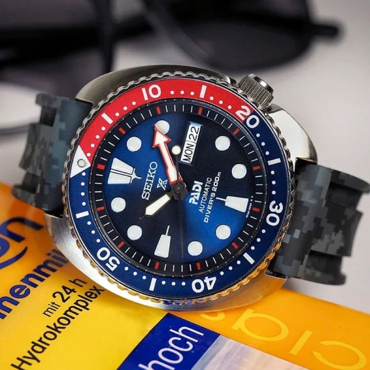 Tempomat - 22mm Digital Camo Rubber Strap - Image 2