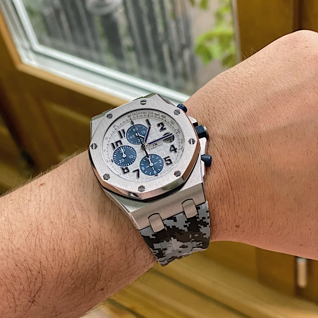 Tempomat Digi Camo Rubber Strap for AP 42mm - Image 3