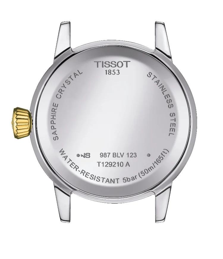 Tissot Classic Dream Quartz 28mm Sunburst Silver T1292102203100 - Image 3