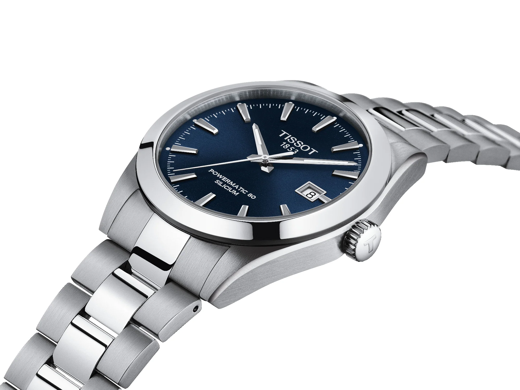 Tissot Gentleman Automatic 40mm Navy T1274071104100 - Image 5