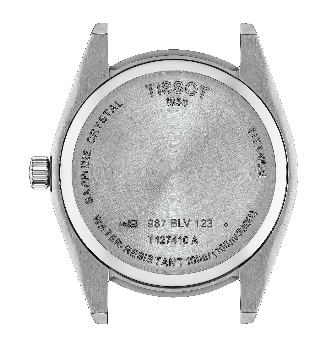 Tissot Gentleman Quartz 40mm Sunburst Slate Grey T1274104408100 - Image 3