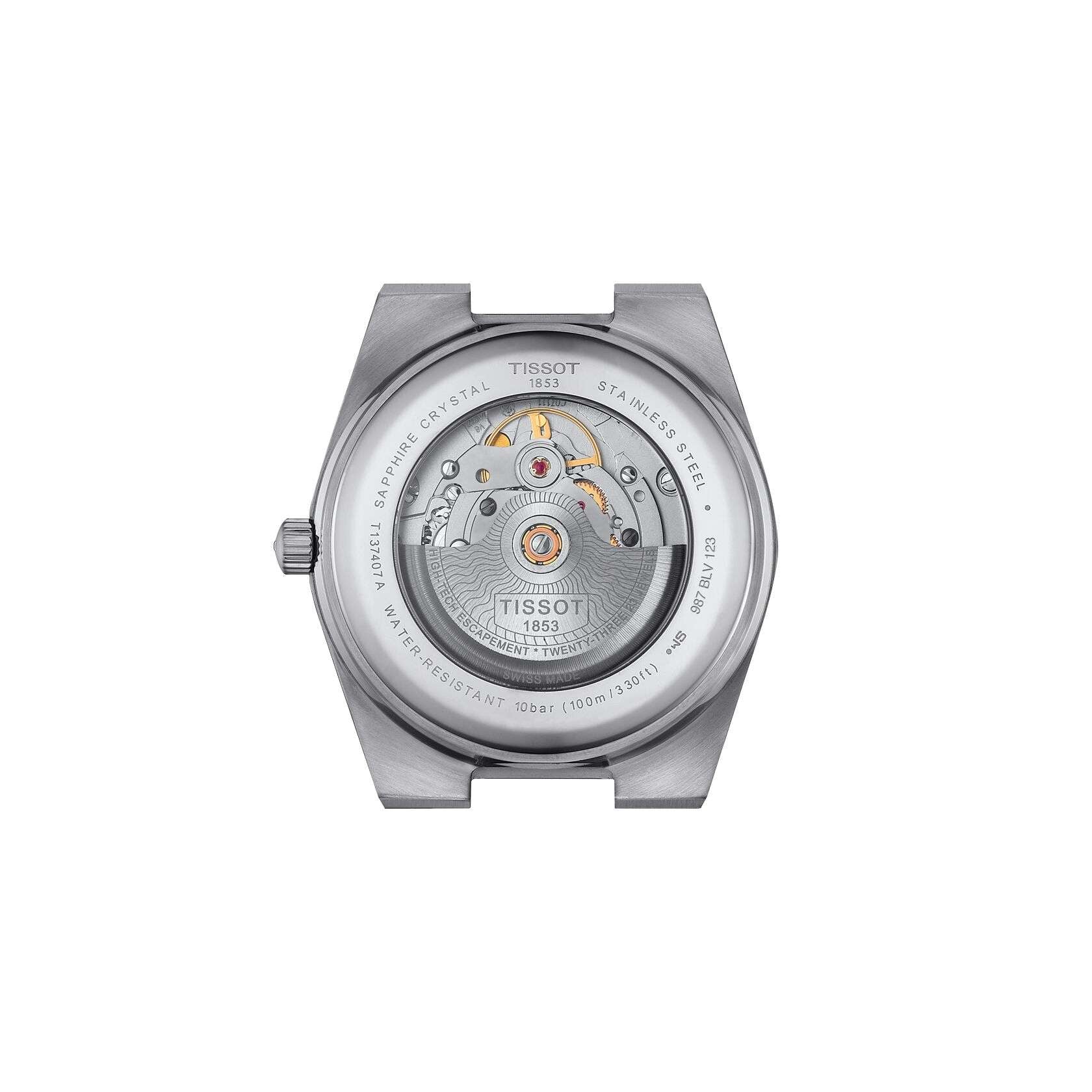Tissot PRX Automatic 40mm Light Green Waffle t1374071109101 - Image 2