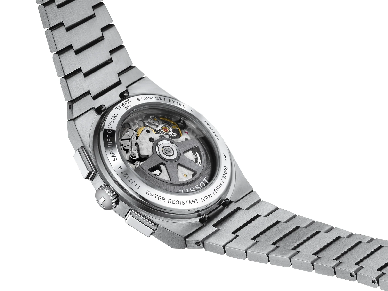 Tissot PRX Automatic 42mm White with blue sub-dials T1374271101101 - Image 3